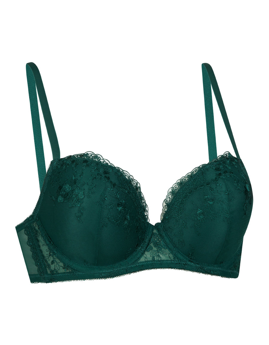 EMBROIDERY BALCONETTE BRA