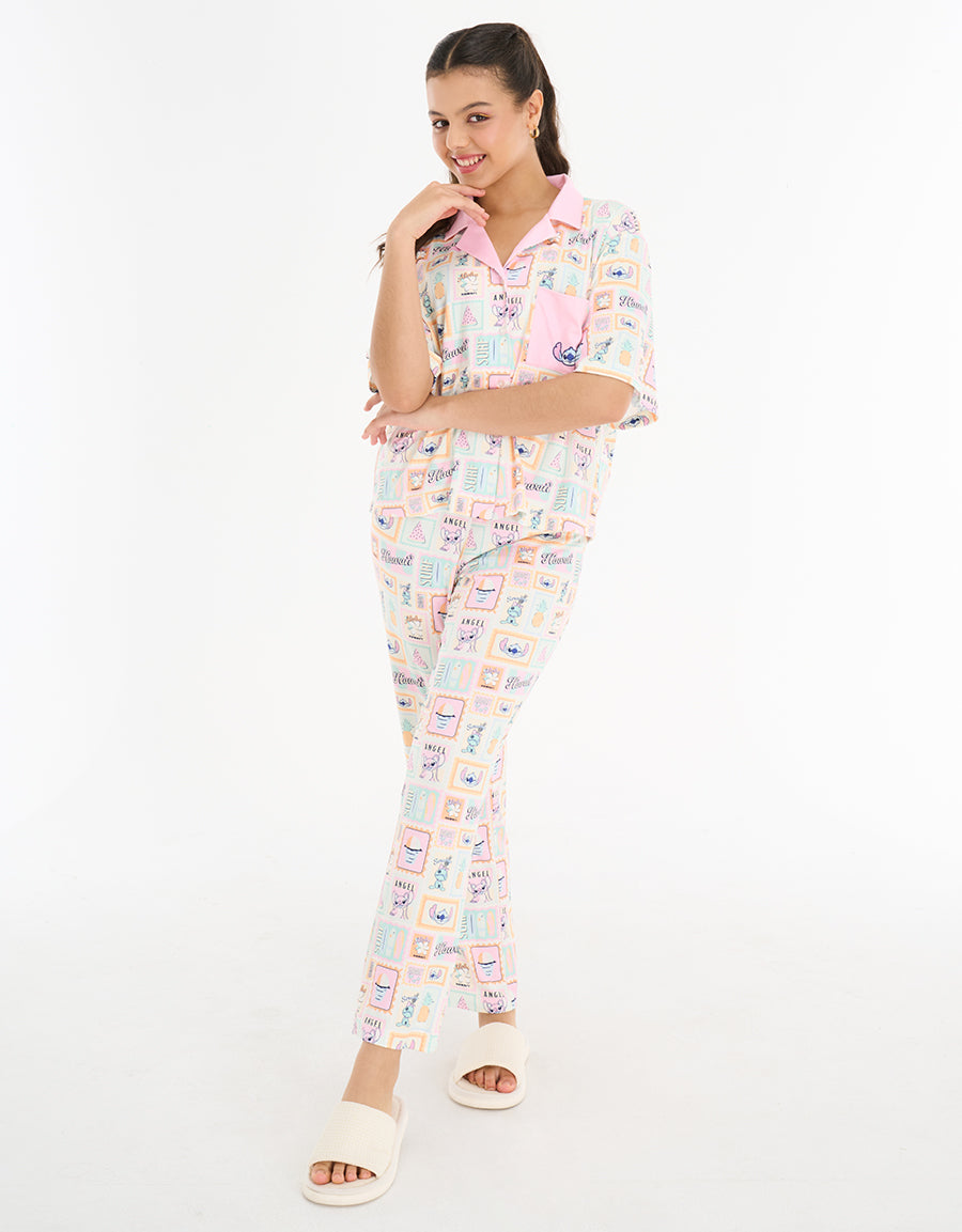 Short Sleeve Pajama Set