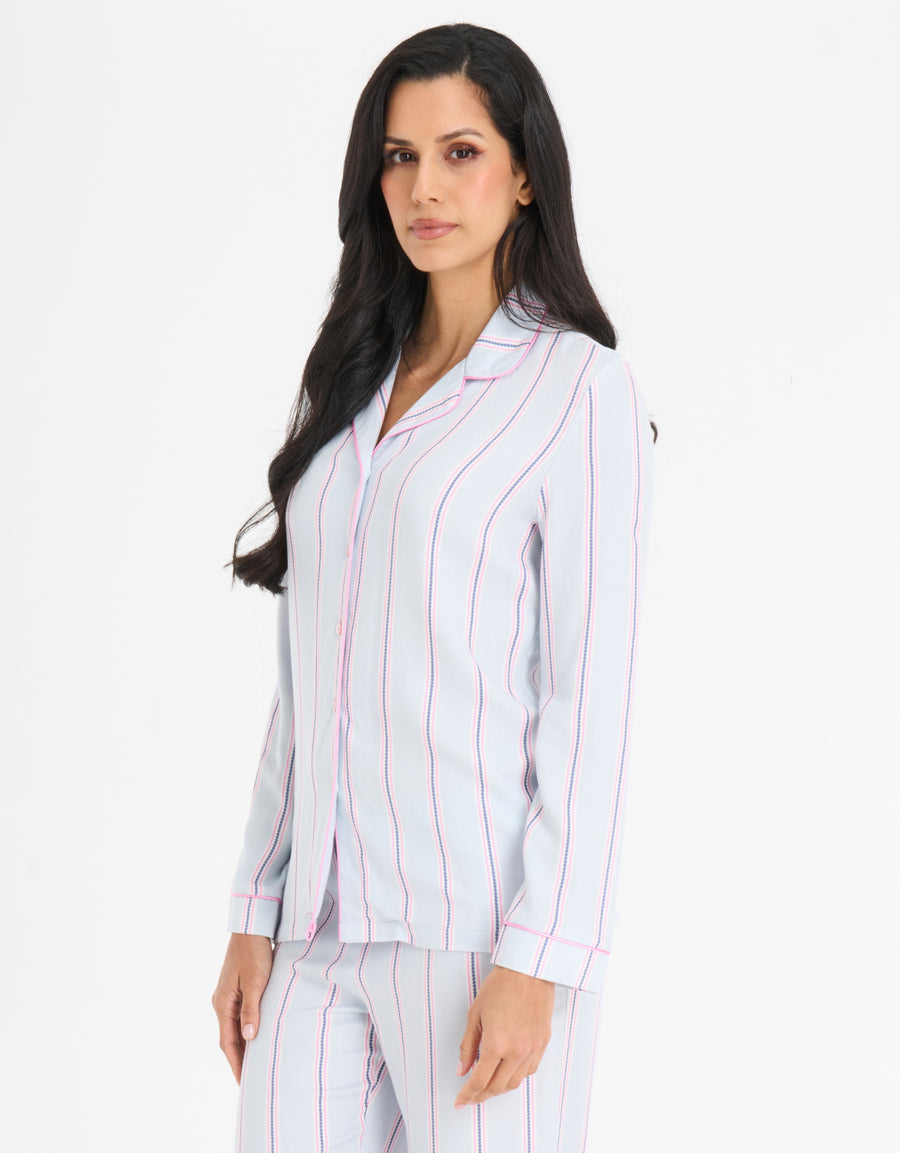 Striped Pajama Set
