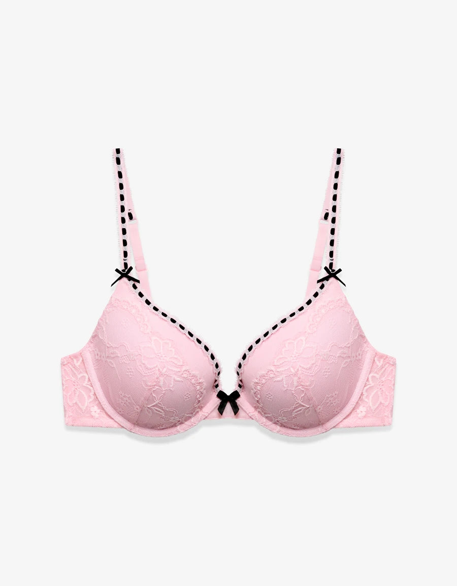 Lace Plunge Bra