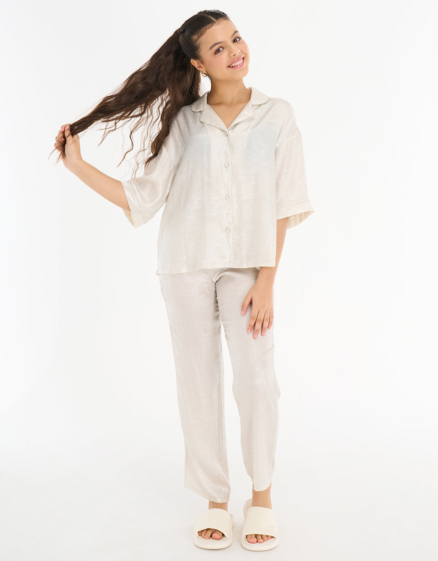Short Sleeve Pajama Set