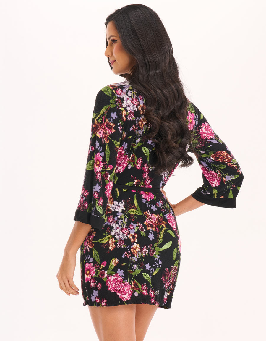 Black Short Dress Set