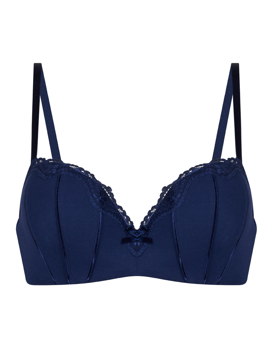 COTTON 1 BALCONETTE BRA
