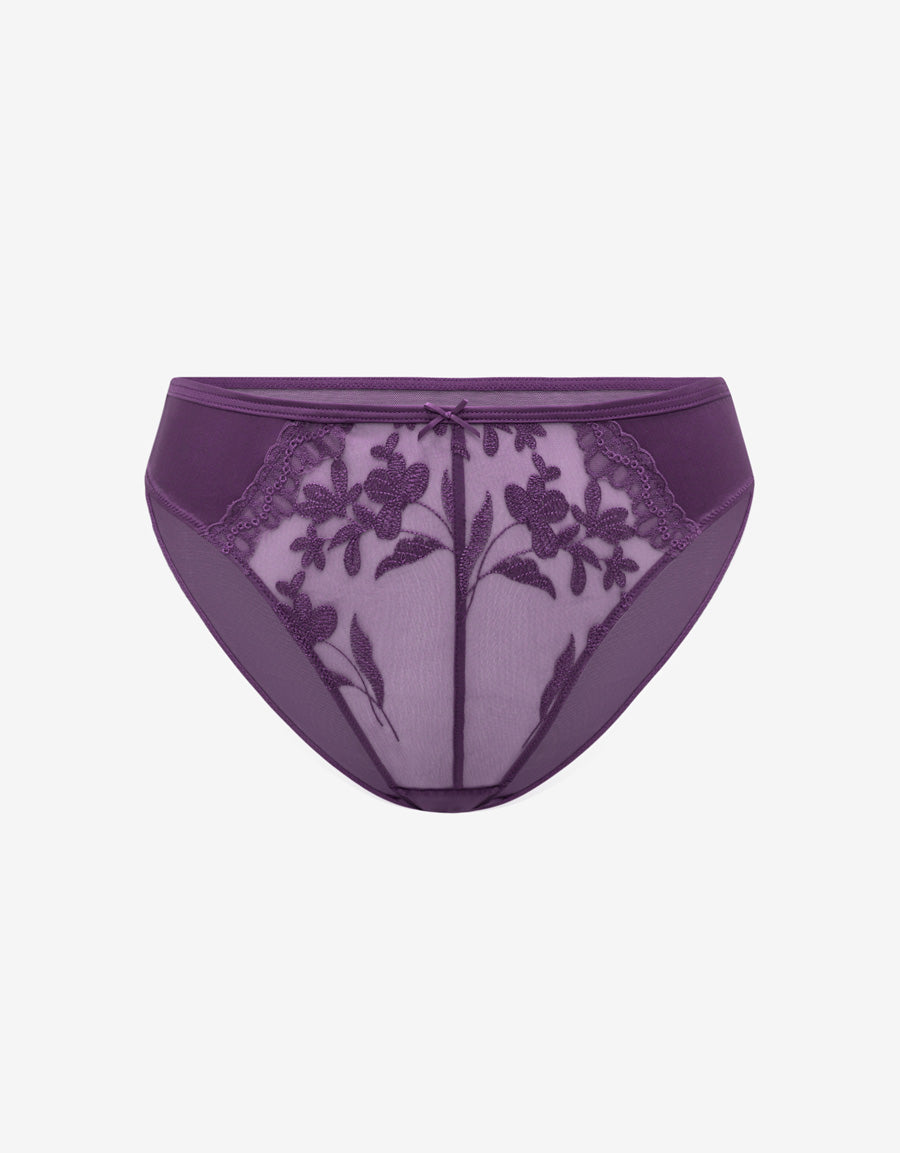 Embroidered Bikini Panty