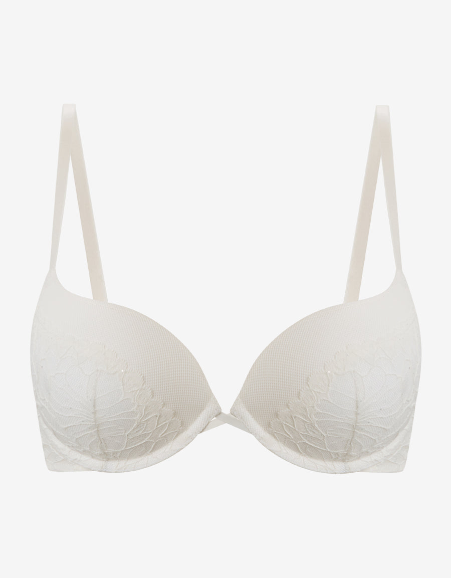 Fish Net Plunge Bra