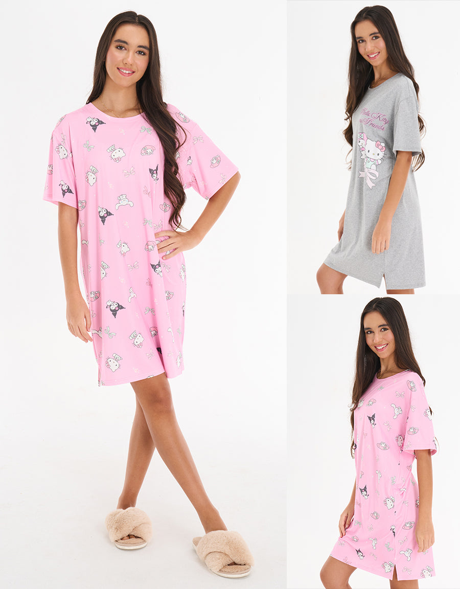 Soft Stretch Mini Sleep Dress