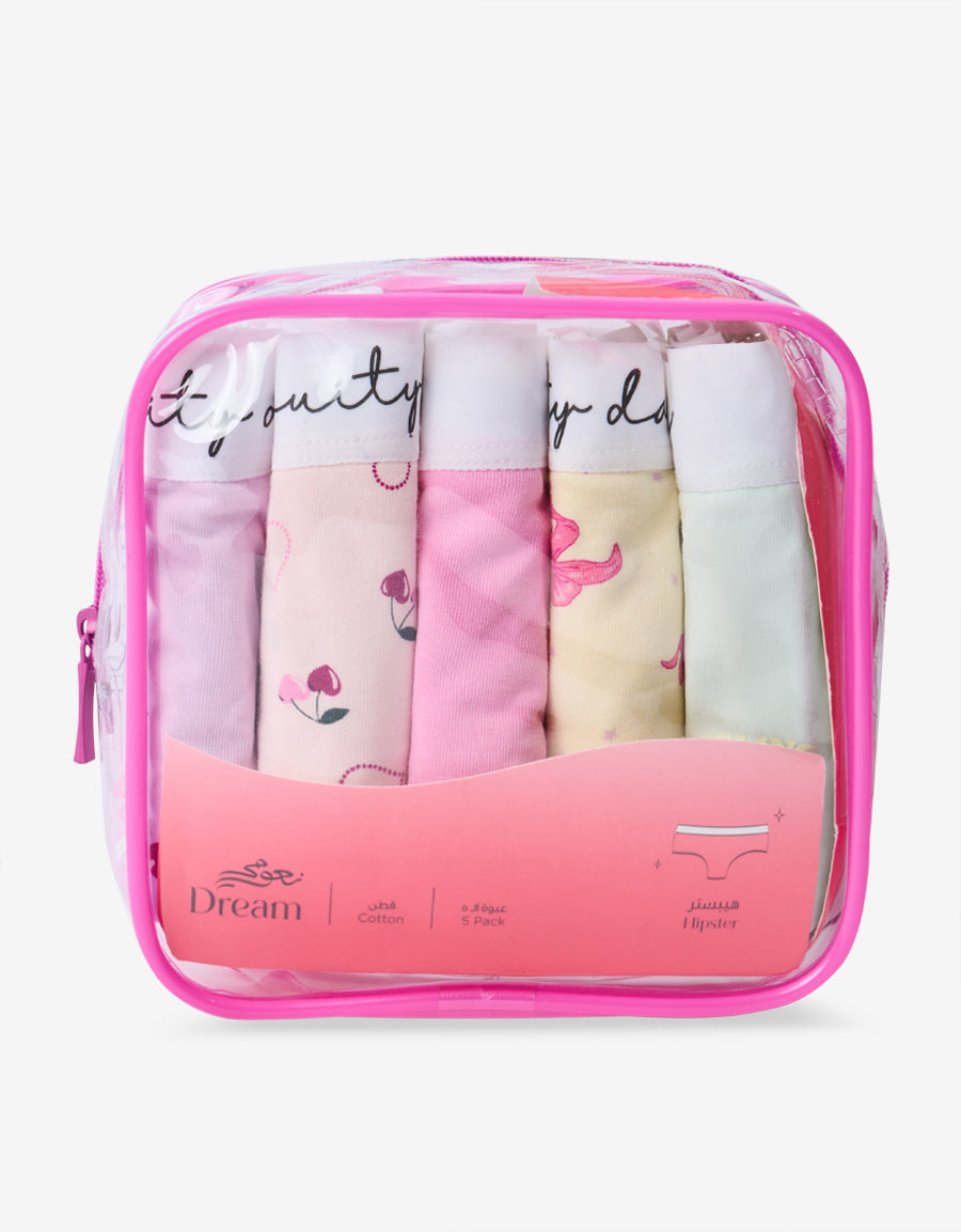 5-Pack Cotton Brief in Multicolor