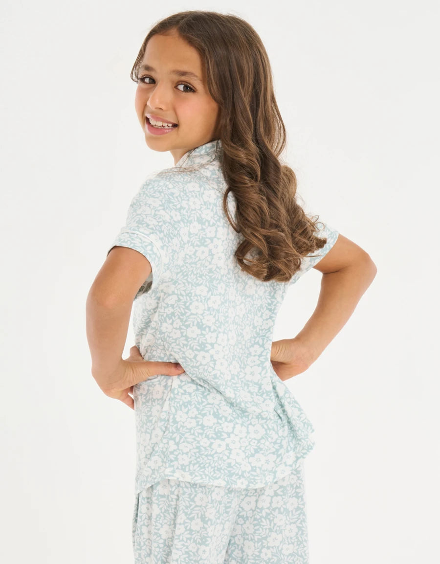 Floral Print Pajama Set