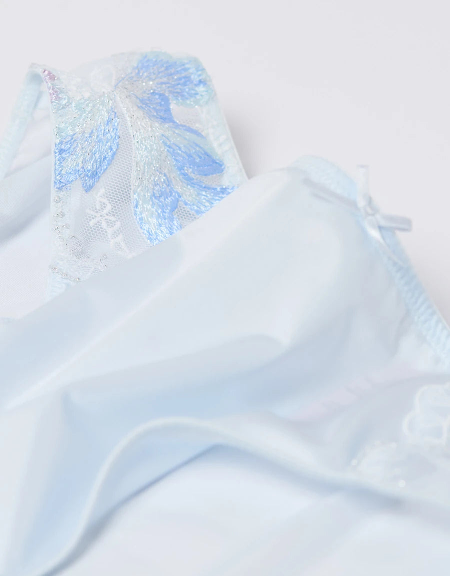 Lace-Trim Bridal Bikini Panty