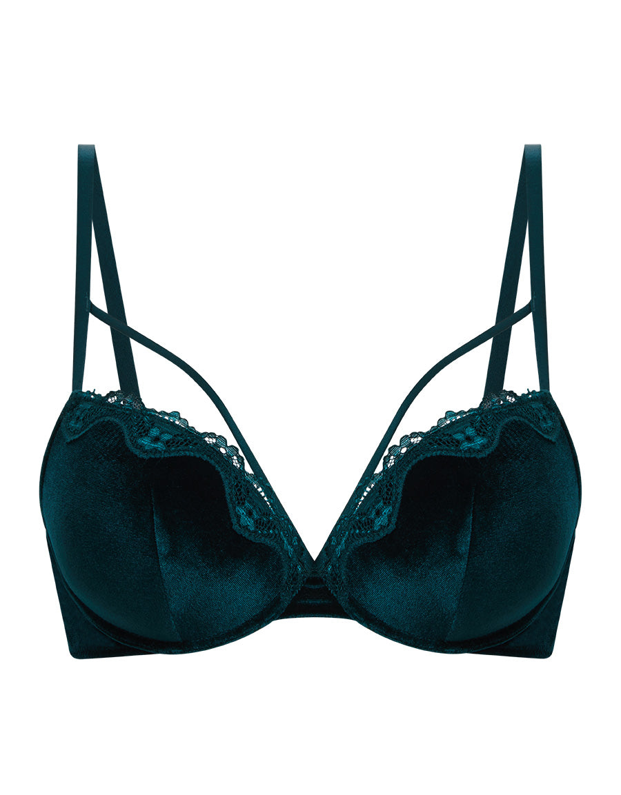 DOUBLE PUSH UP PLUNGE BRA
