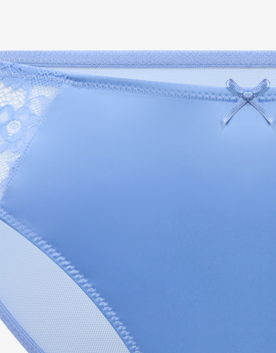 Satin And Lace Bikini