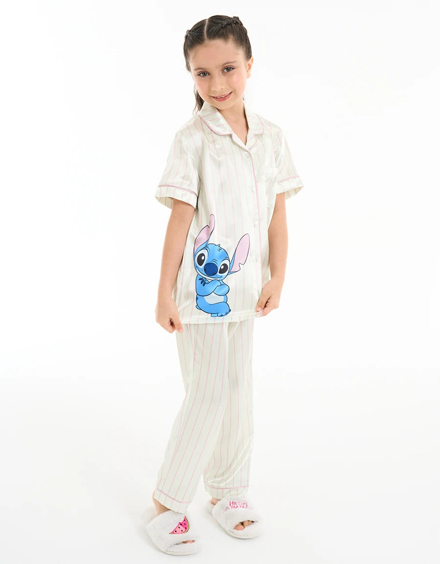 Lilo & Stitch Satin Pajama Set