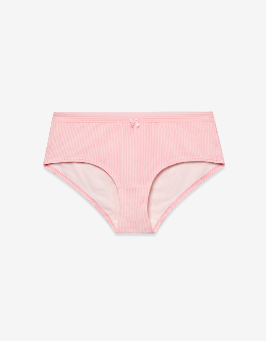 Cotton Boxer Panty in Light Pink