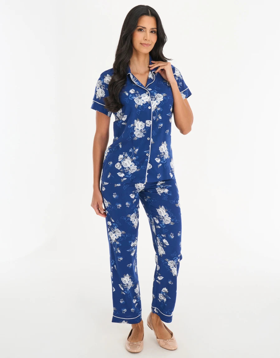Floral Print Pajama Set