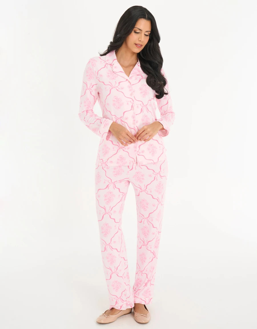 Floral Print Pajama Set