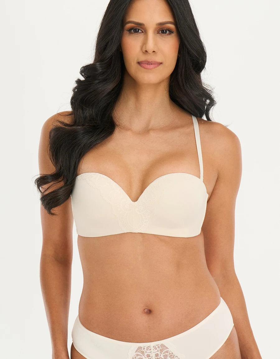 Lace-Trim Push-Up Multiway Bra