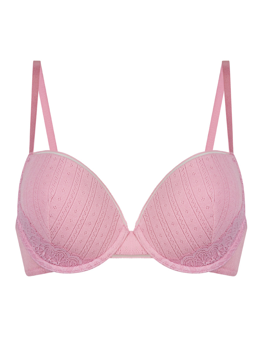 COTTON 1 PLUNGE BRA