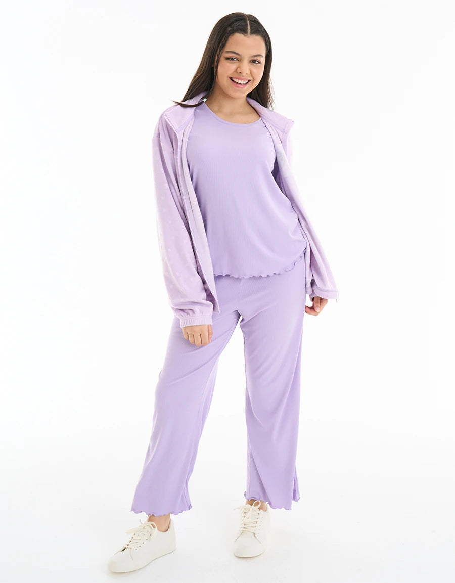 Fleece Pajama Set