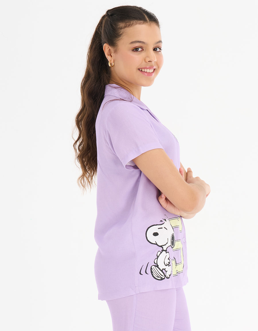 Short Sleeve Pajama Set