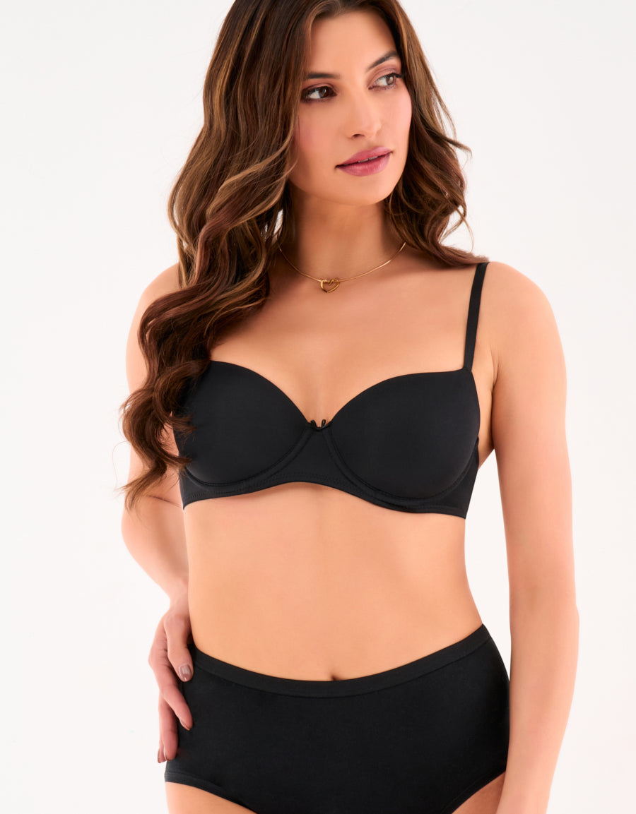 Padded T-Shirt Bra (Pack Of 3)