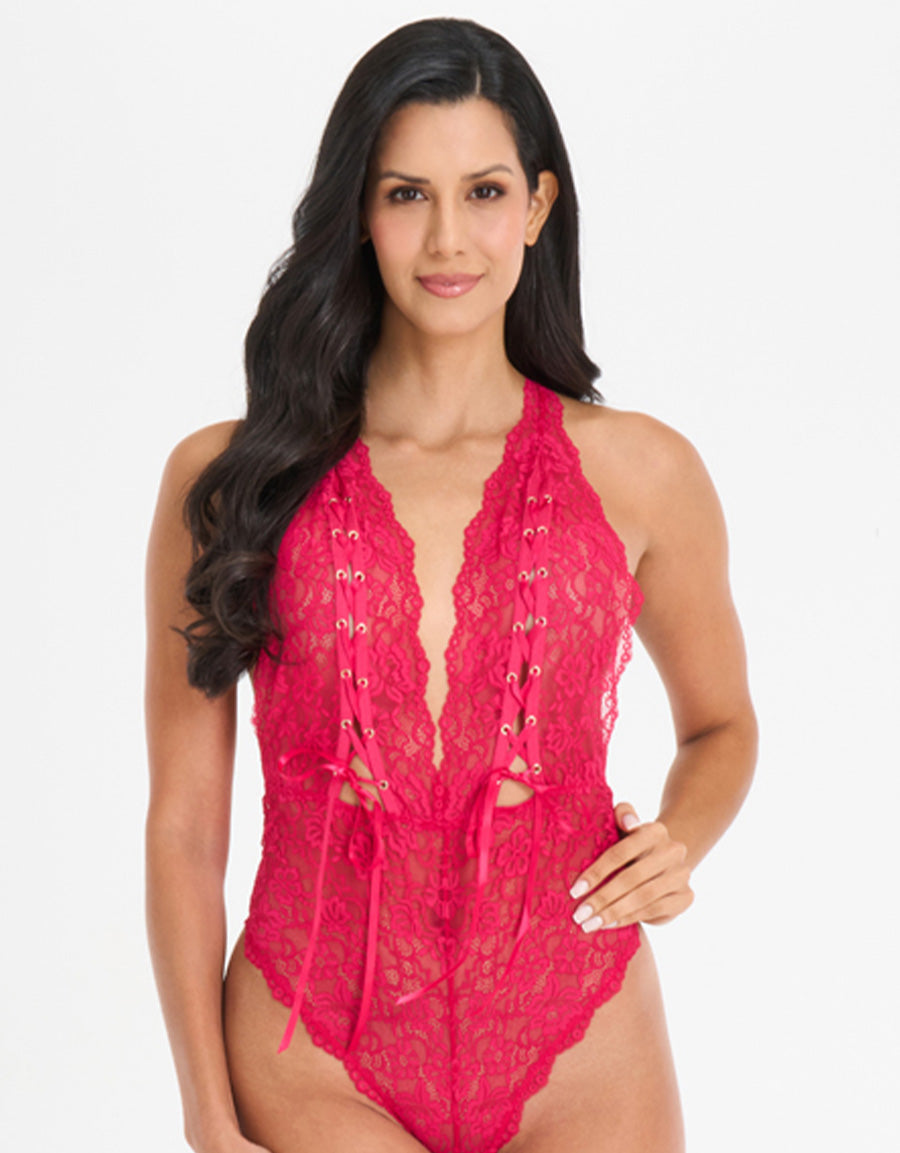 Halter Lace Teddy