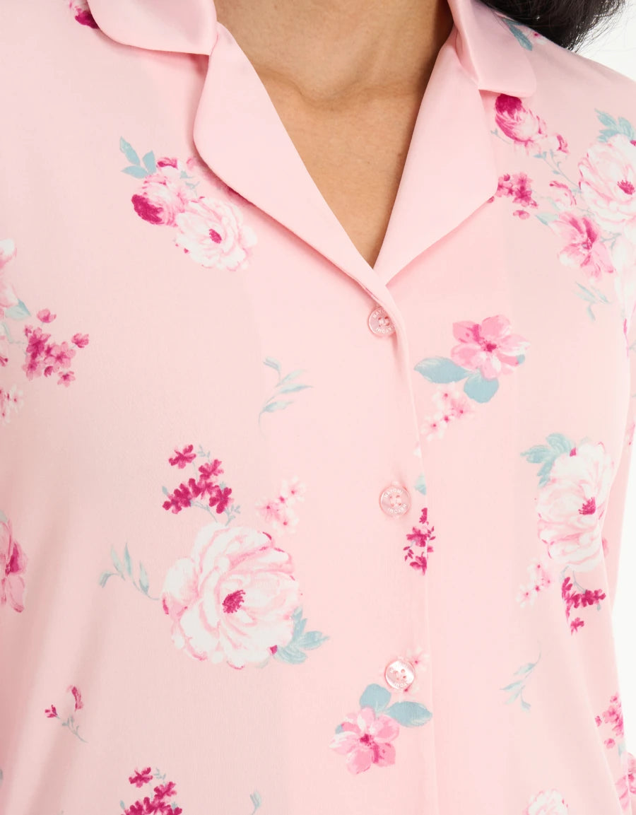 Floral Print Pajama Set