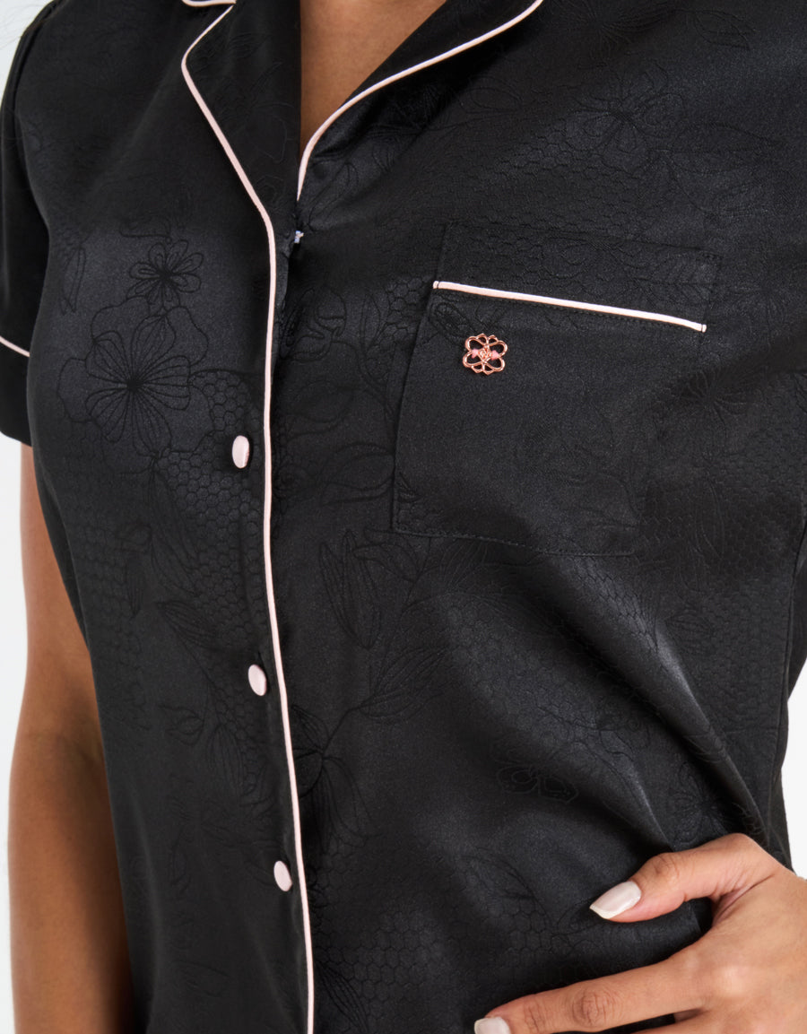 Signature Satin Pajama Set