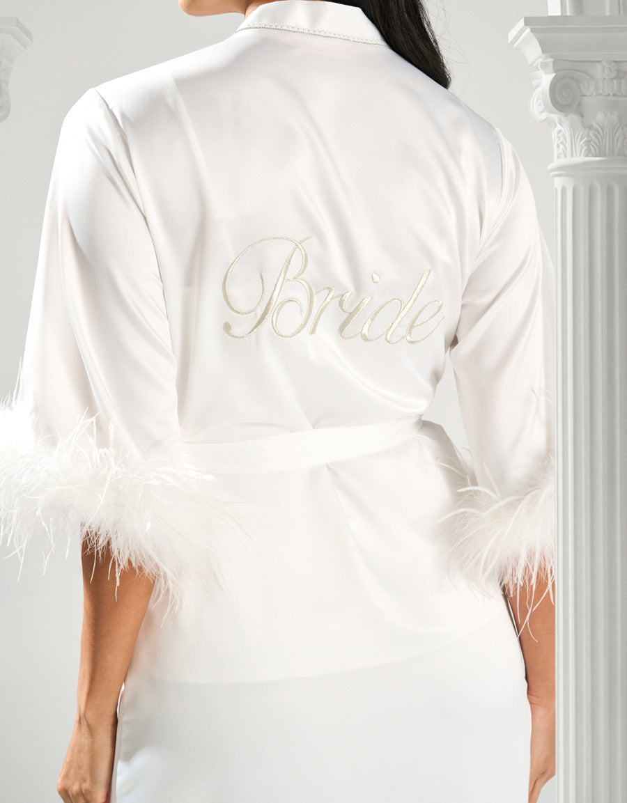 5-Piece Satin Bridal Set