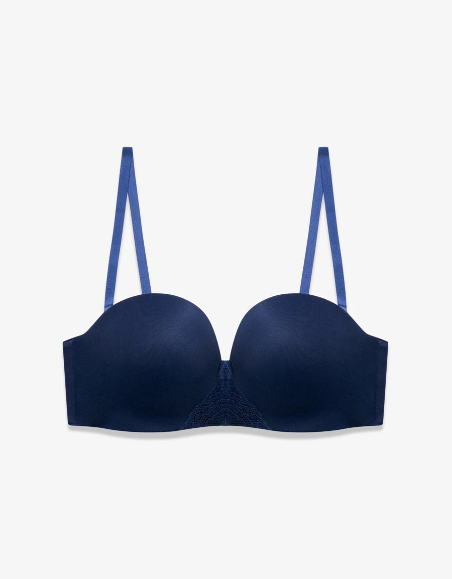 Lace-Trim Push-Up Multiway Bra