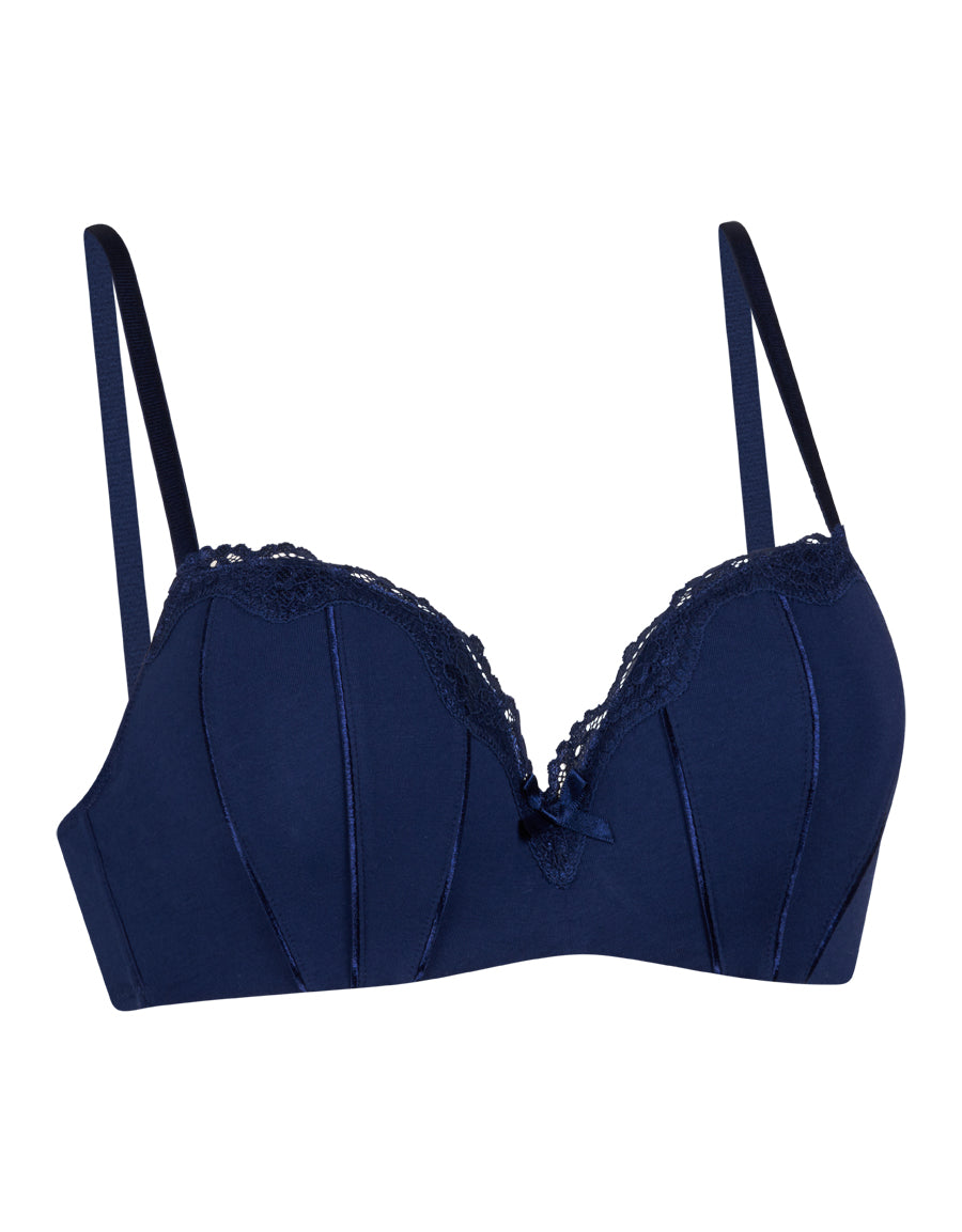COTTON 1 BALCONETTE BRA