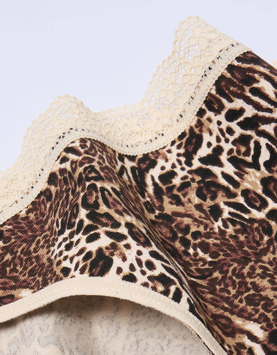 
7-Pack Lace-Trim Cotton Bikini Panties