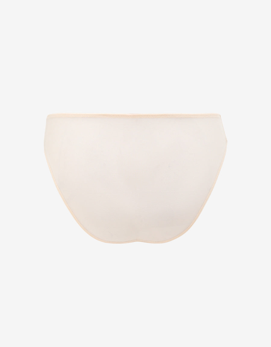 Lace-Trim Bridal Bikini Panty