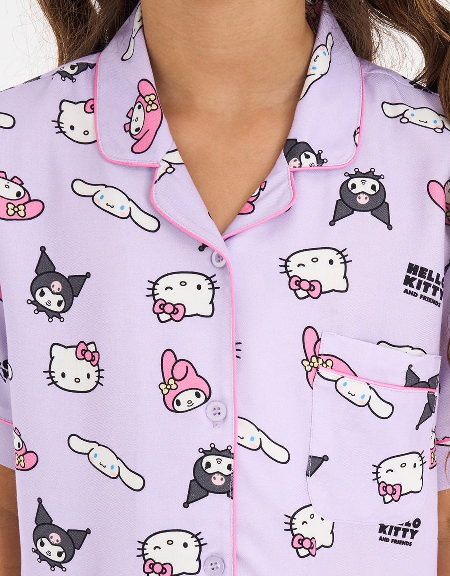 Short Sleeve Pajama Set