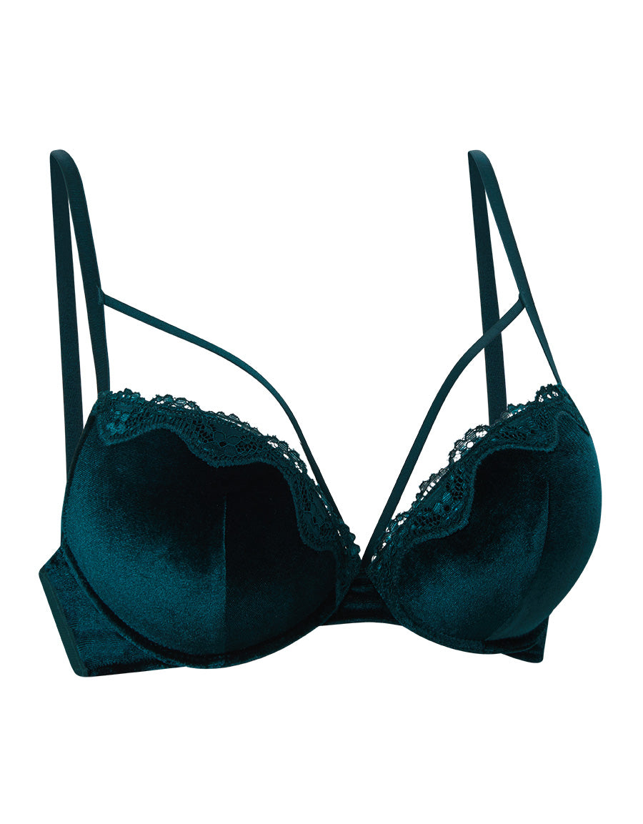 DOUBLE PUSH UP PLUNGE BRA