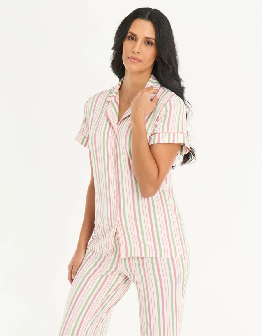 Striped Pajama Set