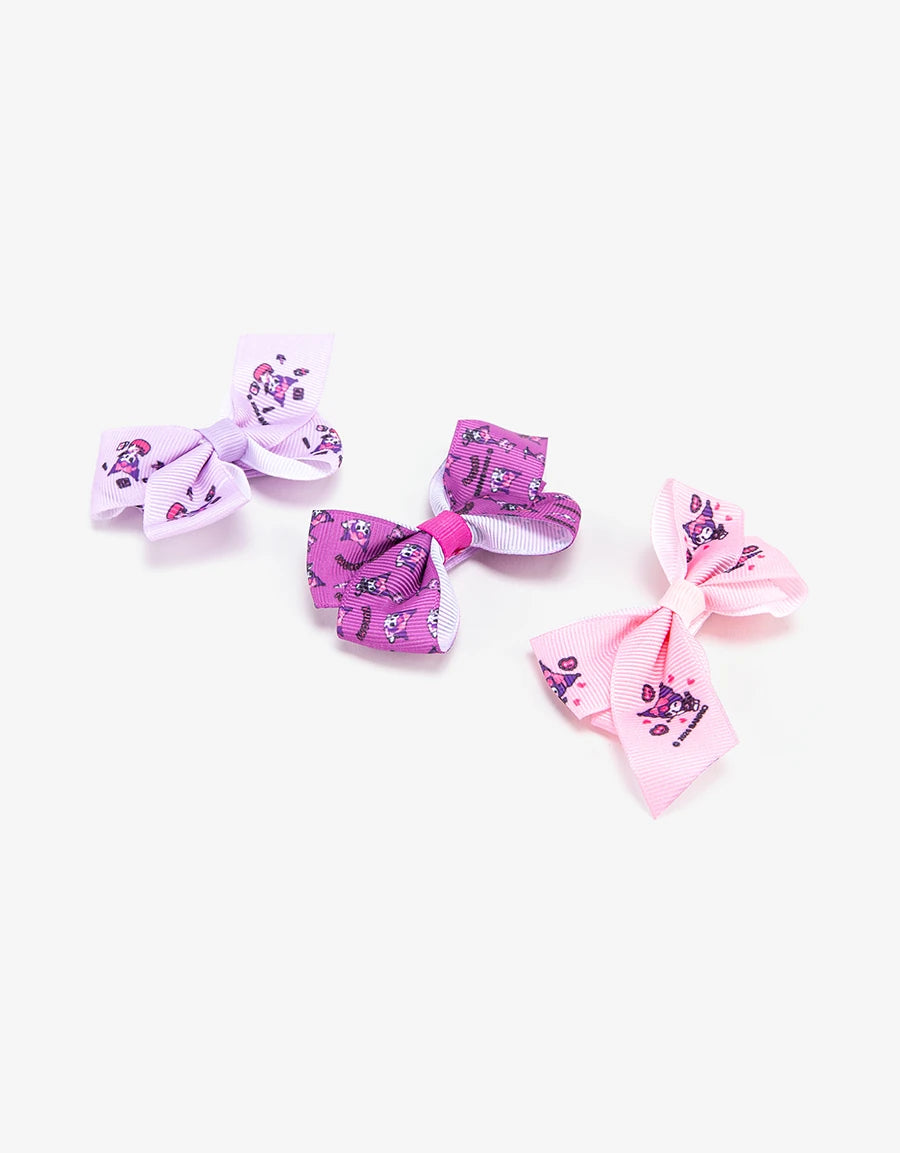 3-Pack Kuromi Hair Clips