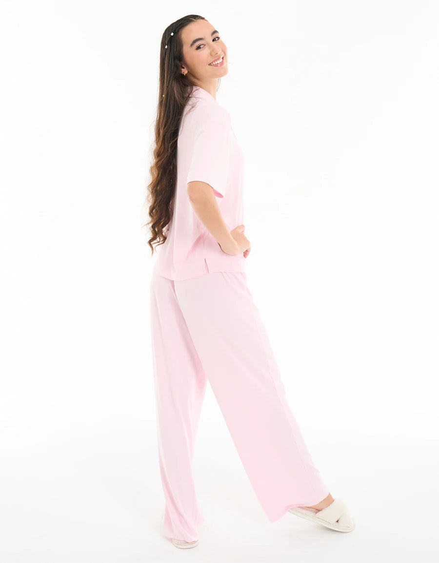 Ribbed Pajama Set