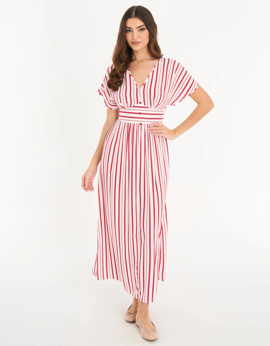 Striped House Dress