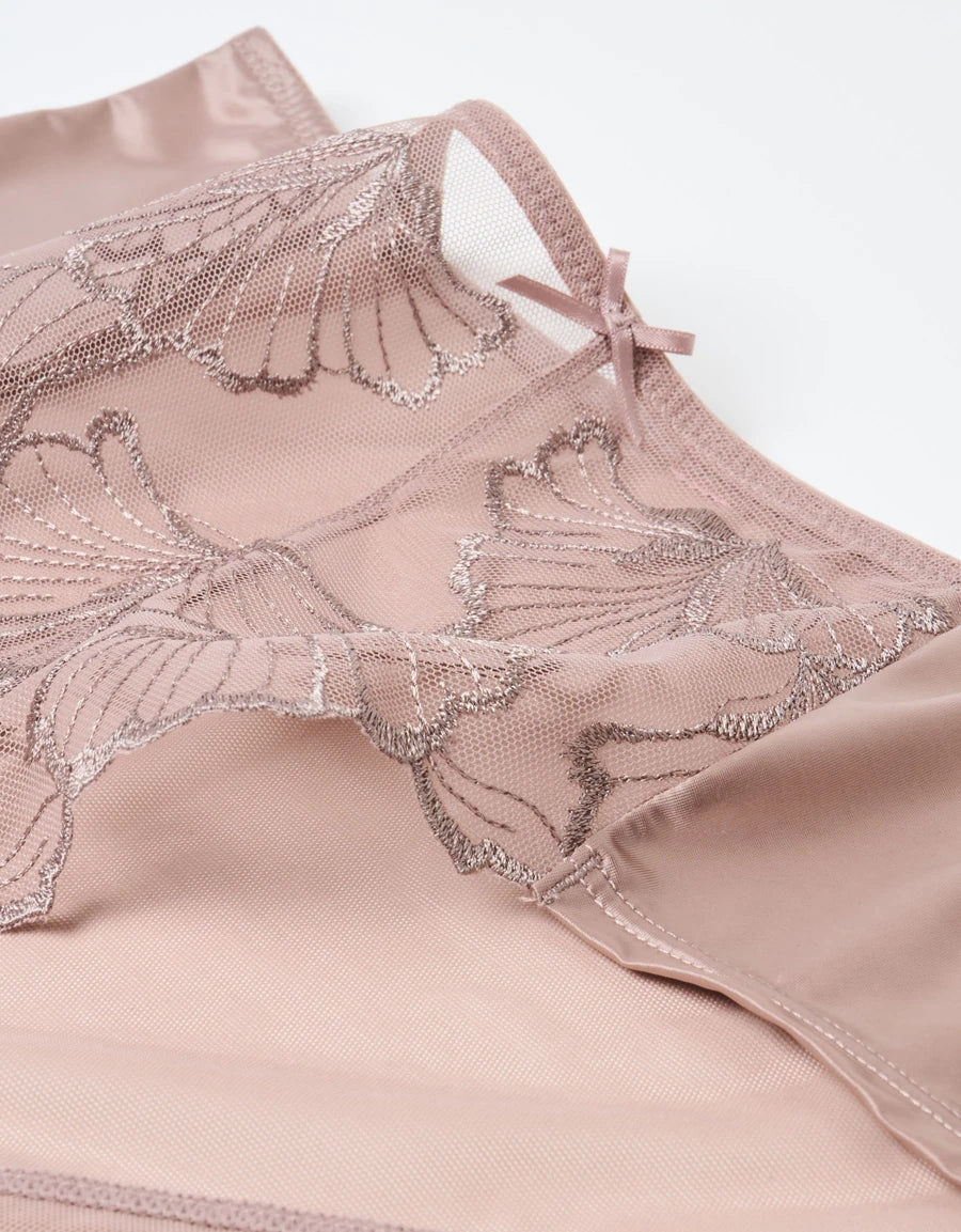 Embroidered Hipster Panty