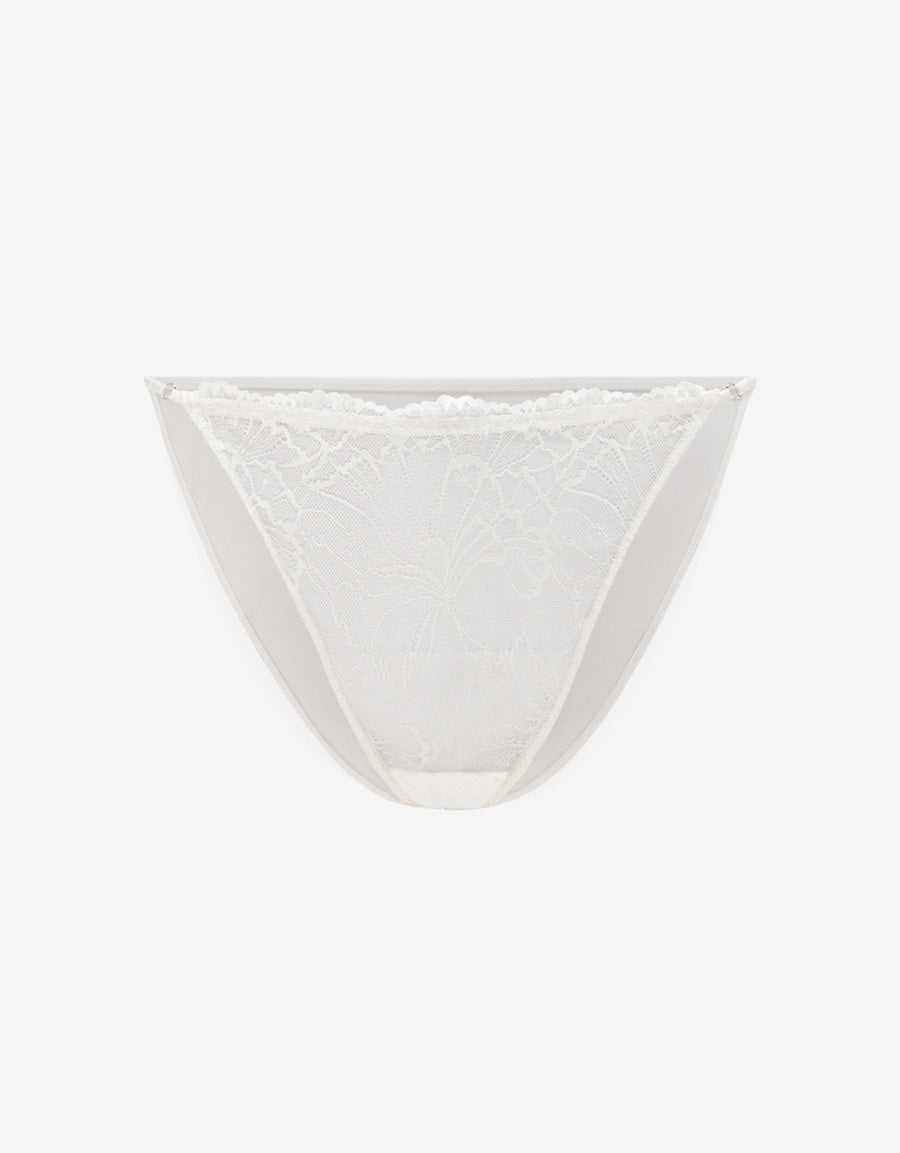 Satin Lace Tanga Panty