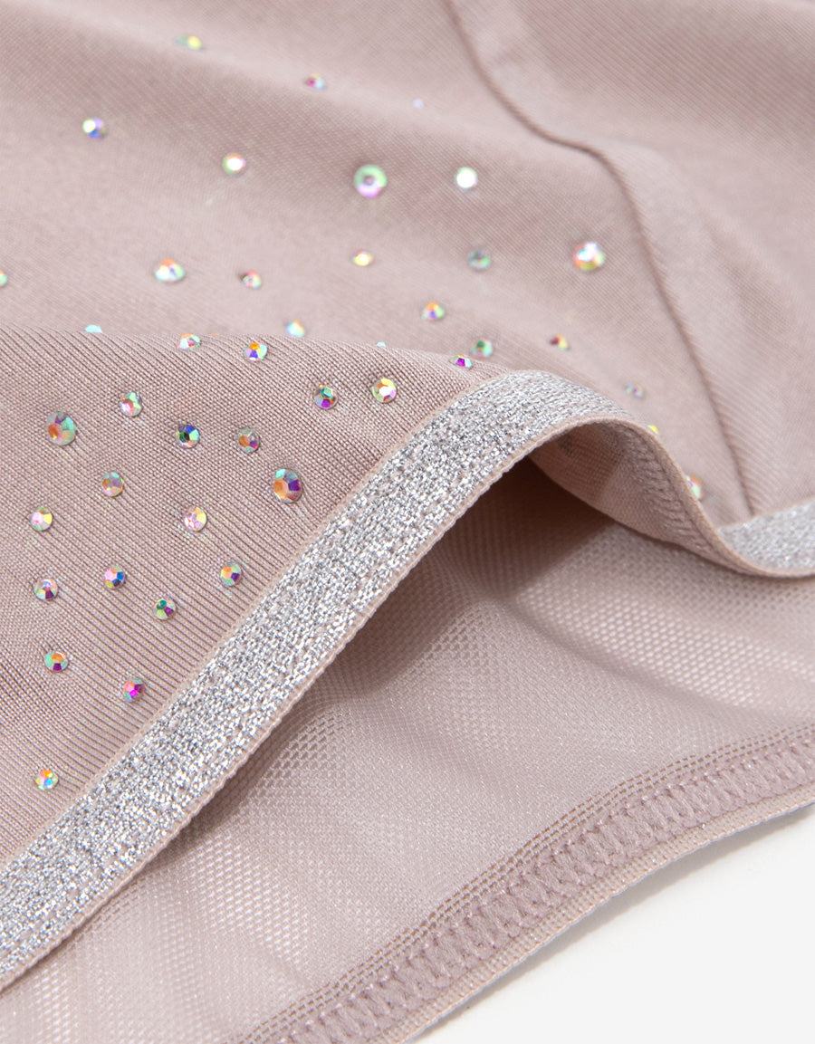 Sparkle Microfiber Boxer Panty