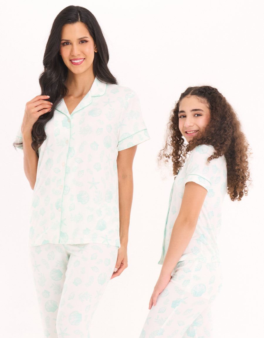 White Pajama Set