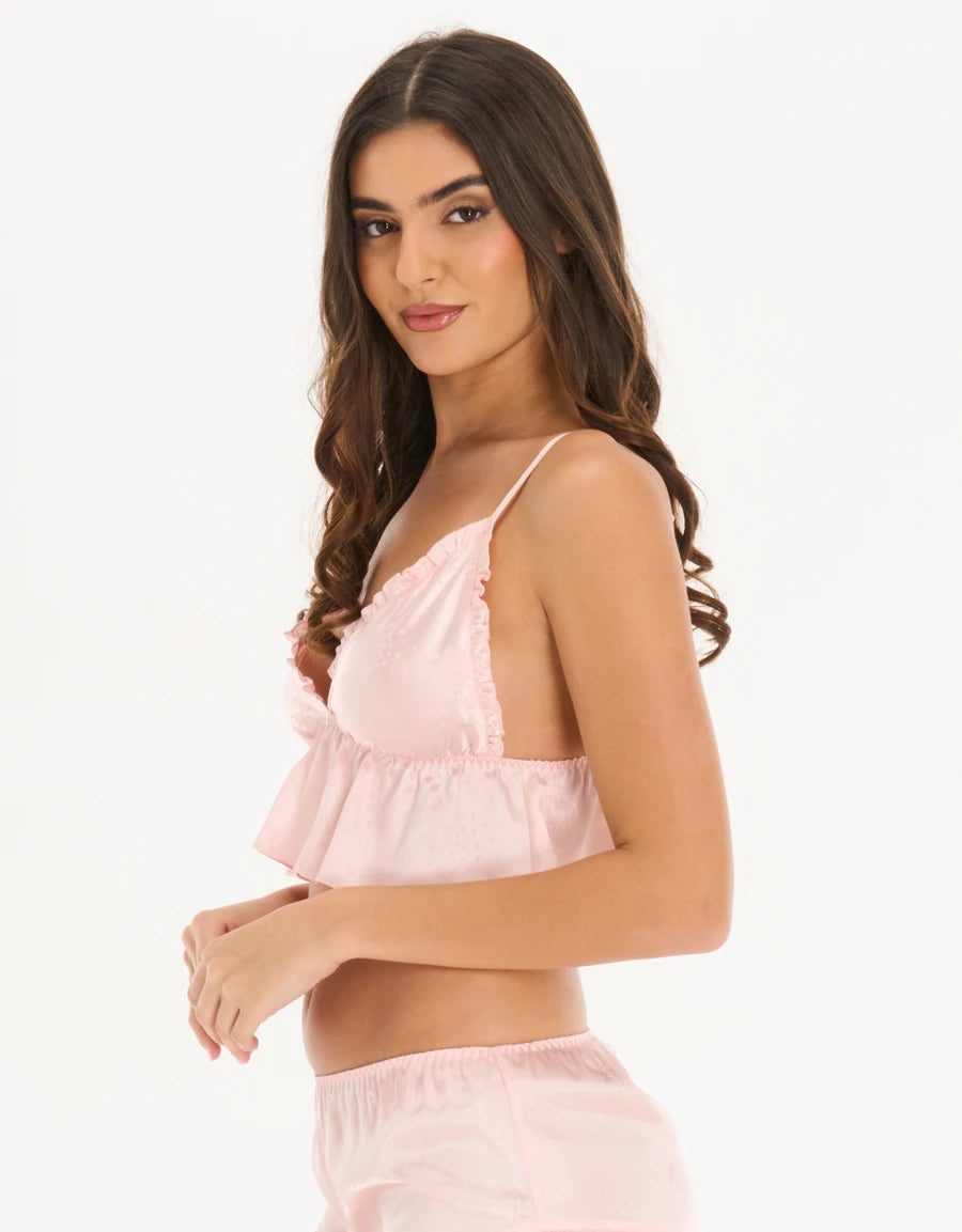 Satin Short Pajama Set