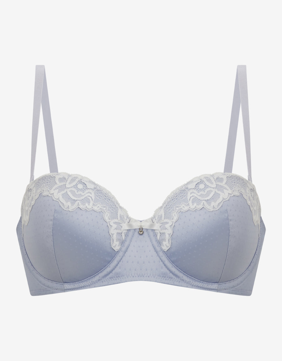 Blue Multiway Push-Up Bra