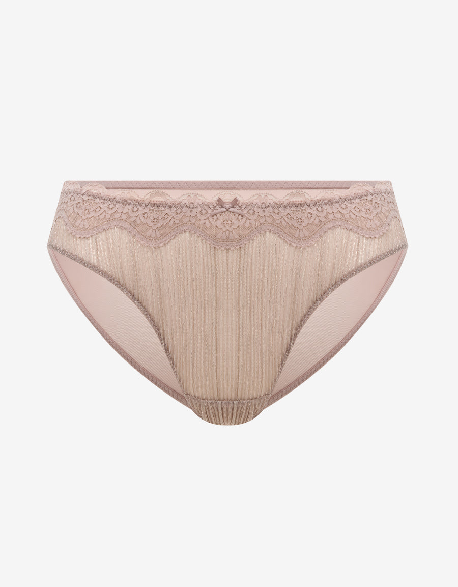 Glitter Mesh Bikini