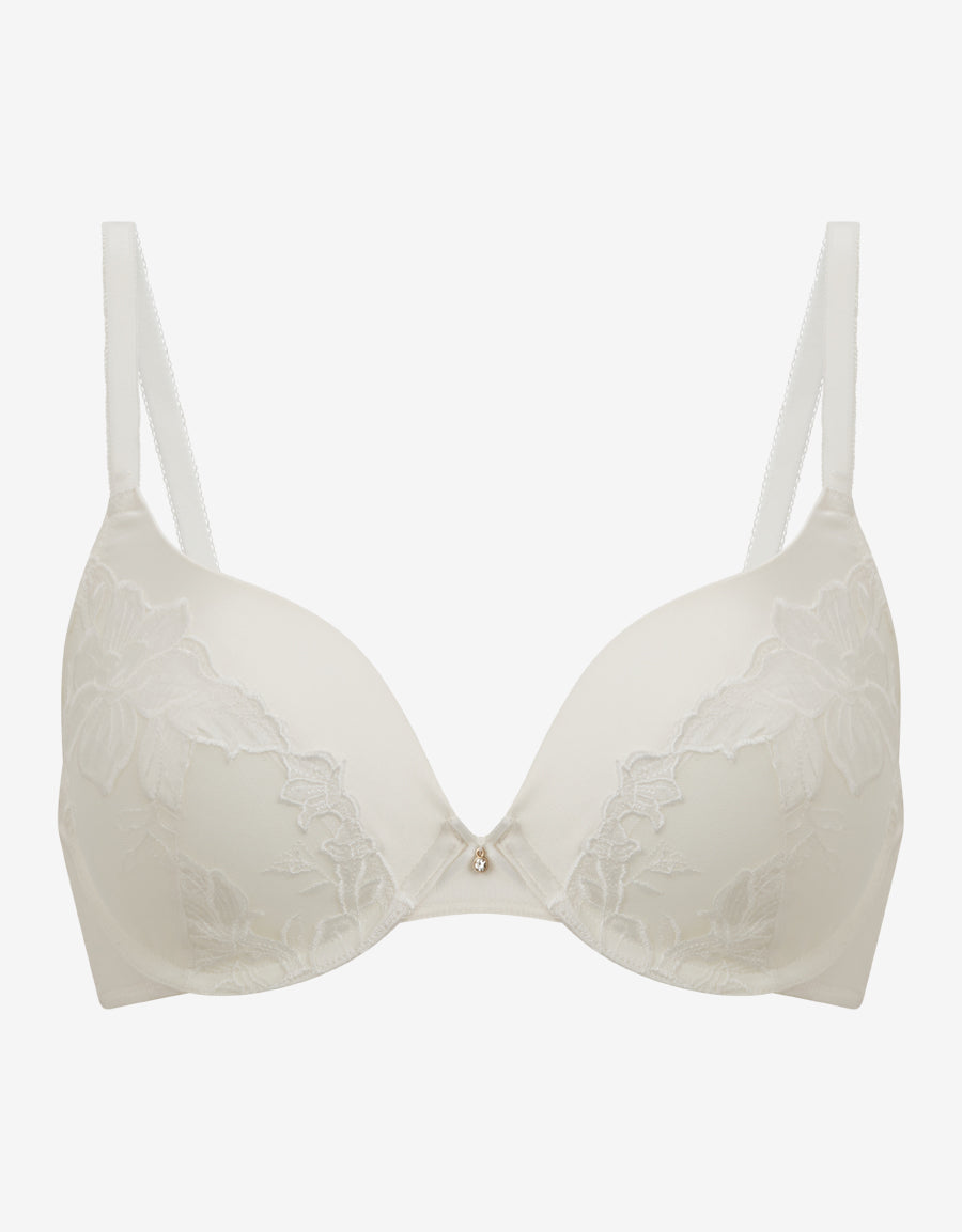 Satin Plunge Bra