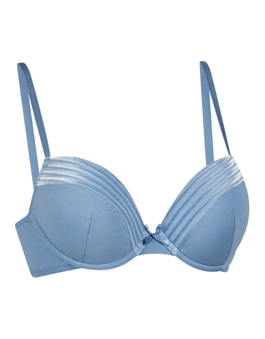 COTTON 1 PLUNGE BRA