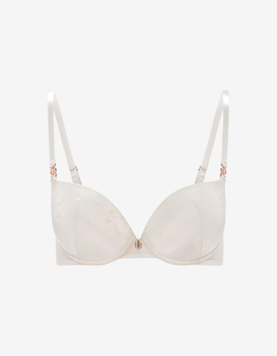 Satin Plunge Bra