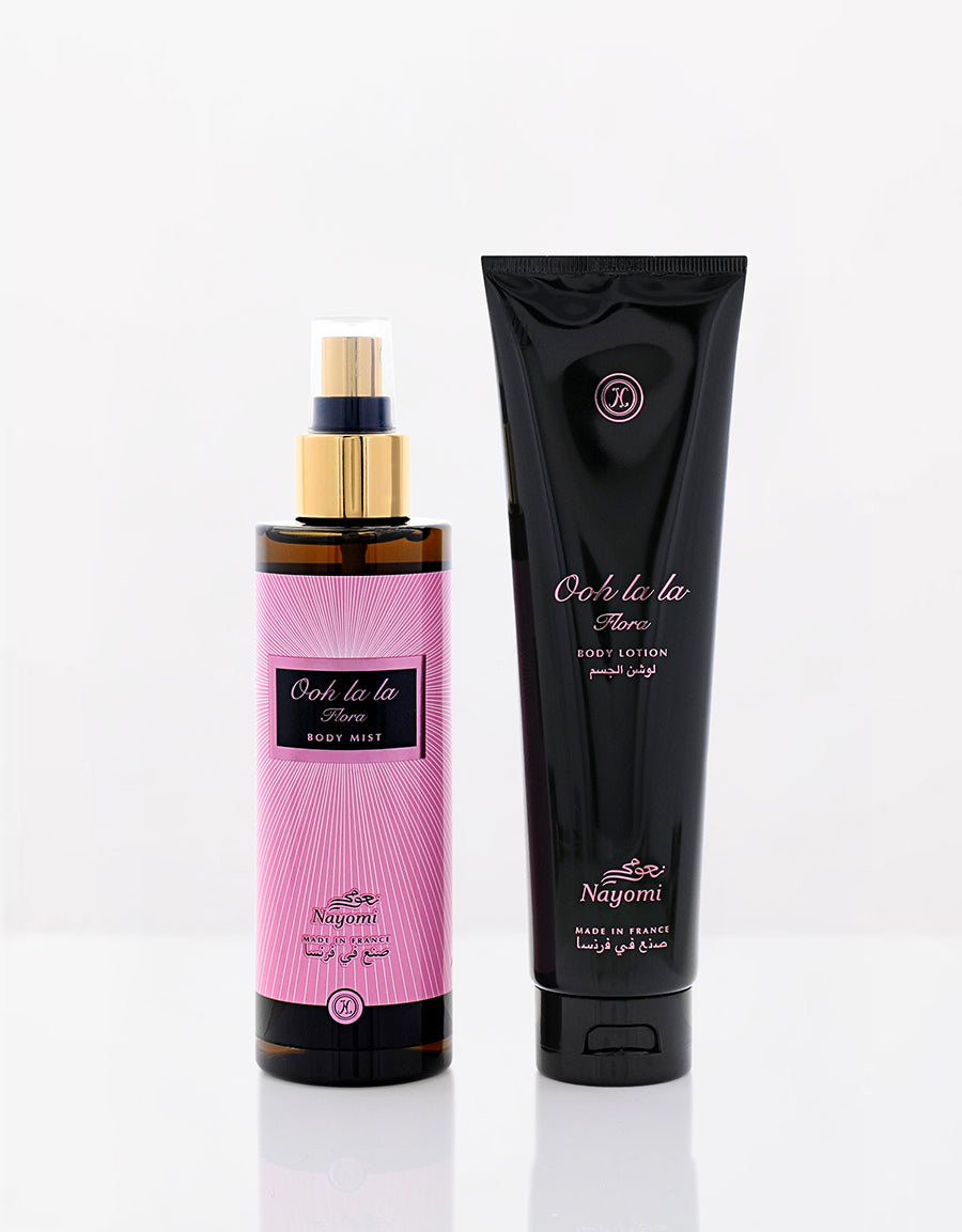 Ooh La La Flora Body Mist And Lotion Gift Set