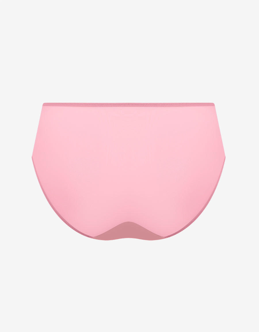 Flock Mesh Velvet Bikini